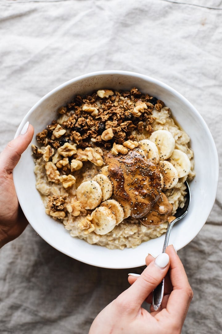 Superfood Peanut Butter Oatmeal Bowl – A Simple Palate