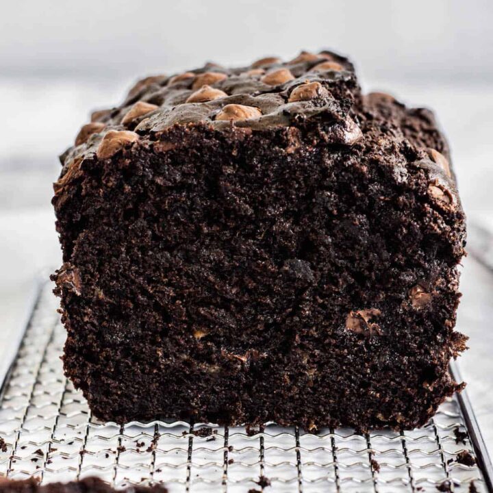 Rich Double Chocolate Banana Bread - Baking With Butter