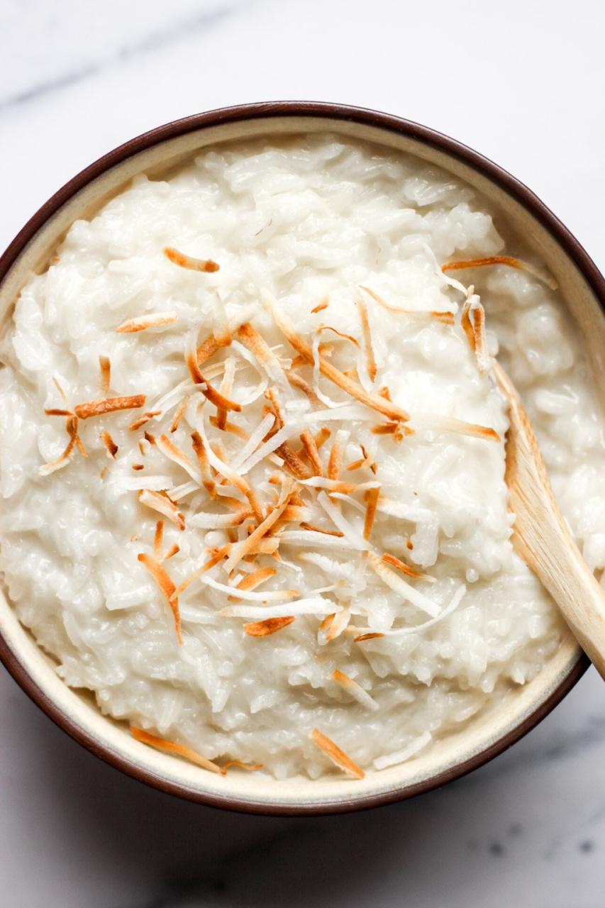 Coconut Rice Pudding — Damn, Spicy!