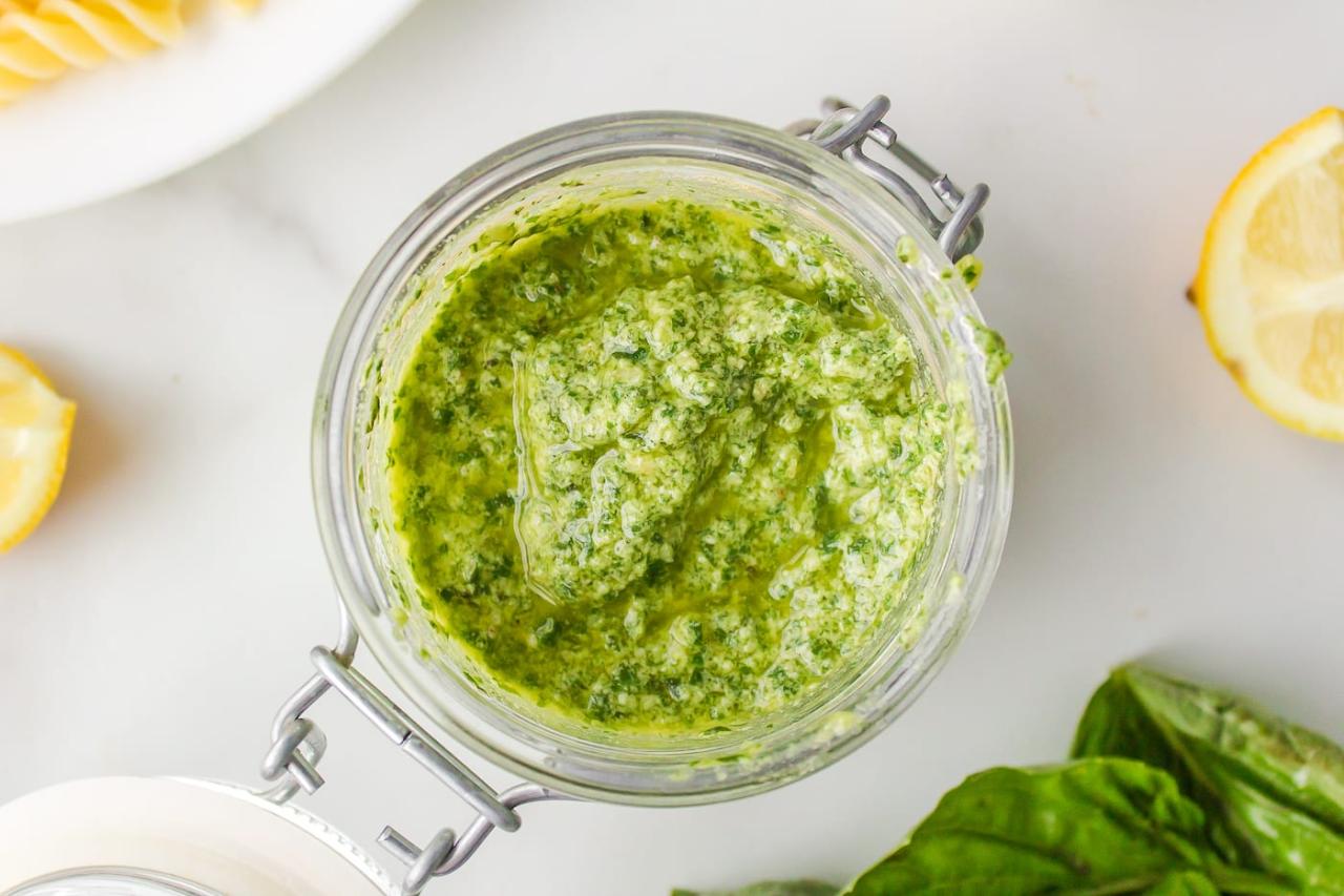 Dairy-Free Pesto Without Cheese - Clean Eating Kitchen